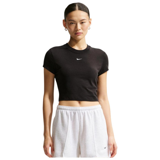 Nike Γυναικεία κοντομάνικη μπλούζα Sportswear Chill Knit Cropped T-Shirt